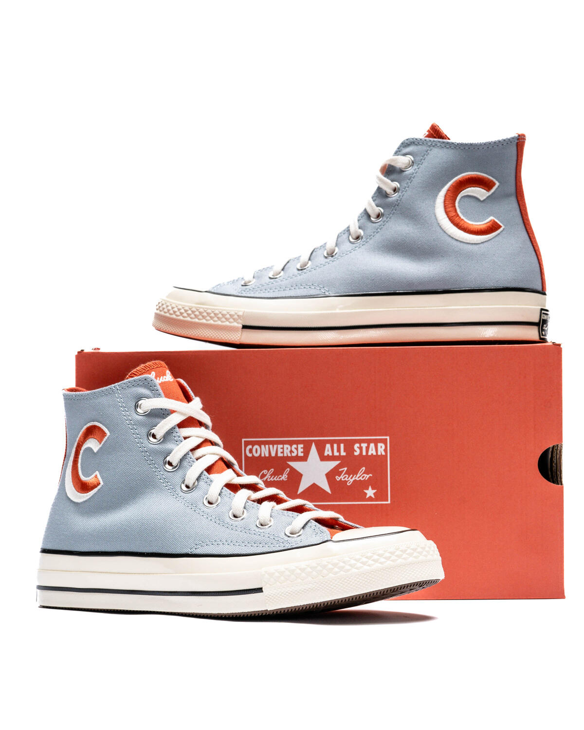 CONVERSE CHUCK 70 SPORT REMASTERED HI GREY/ORANGE