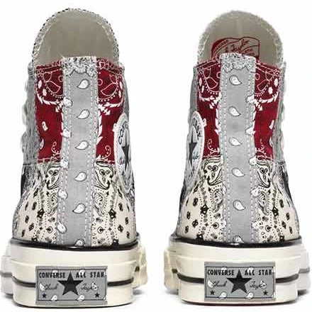 Converse Chuck Taylor All Star 70 Hi Offspring Paisley Black