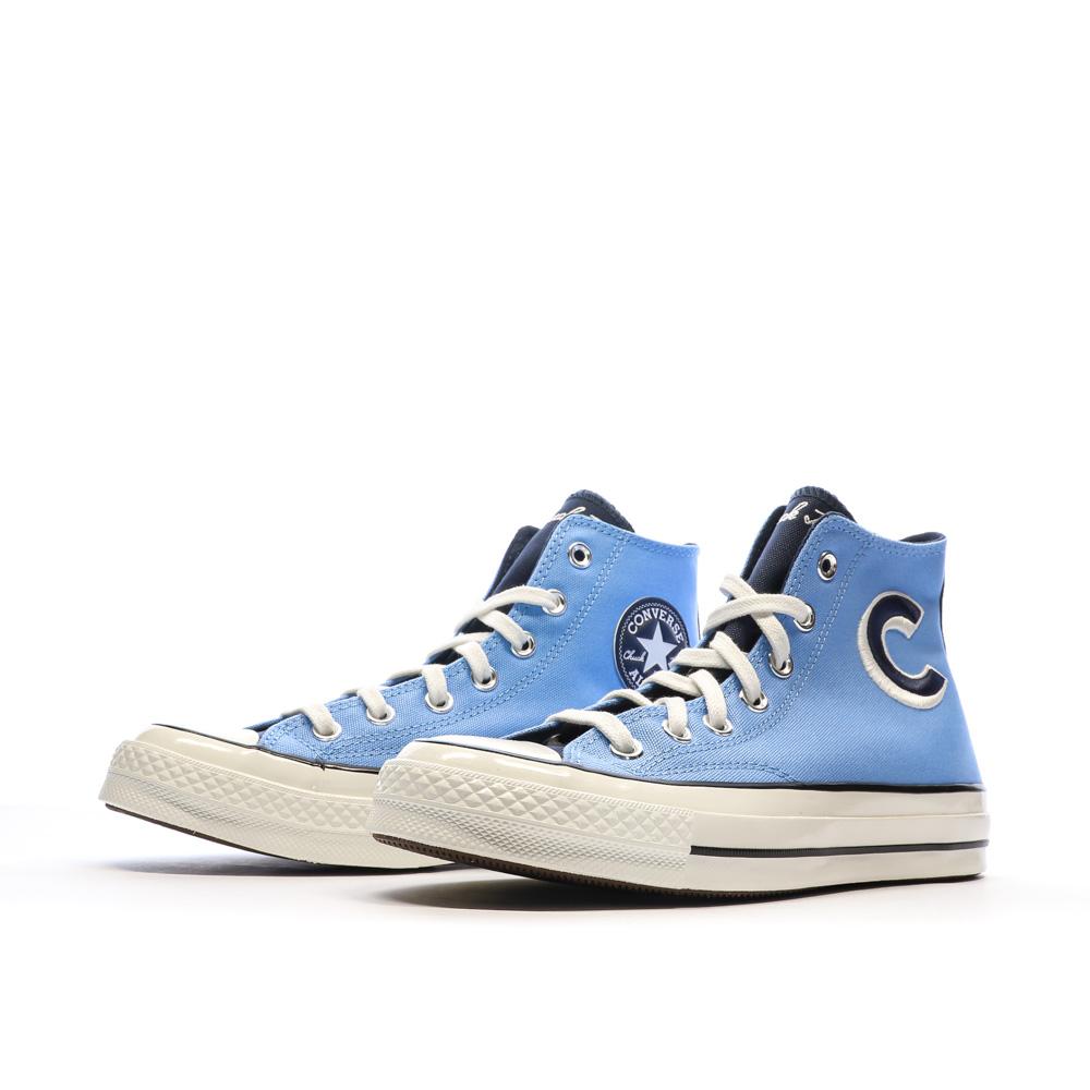 CONVERSE CHUCK 70 HI - HEIRLOOM LETTERMAN SILVER/BLUE