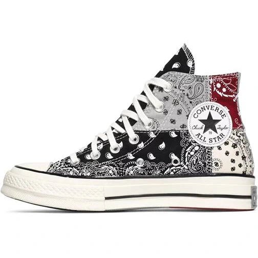 Converse Chuck Taylor All Star 70 Hi Offspring Paisley Black
