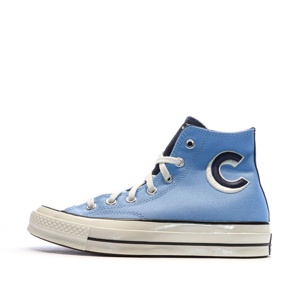 CONVERSE CHUCK 70 HI - HEIRLOOM LETTERMAN SILVER/BLUE